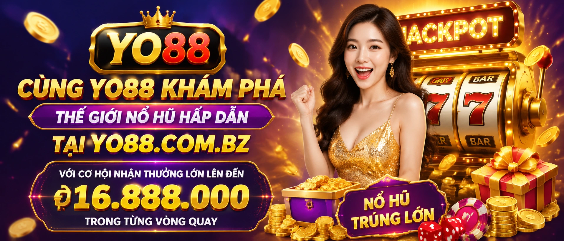 Khu Nổ Hũ yo88 trên giao diện tối ưu cho điện thoại