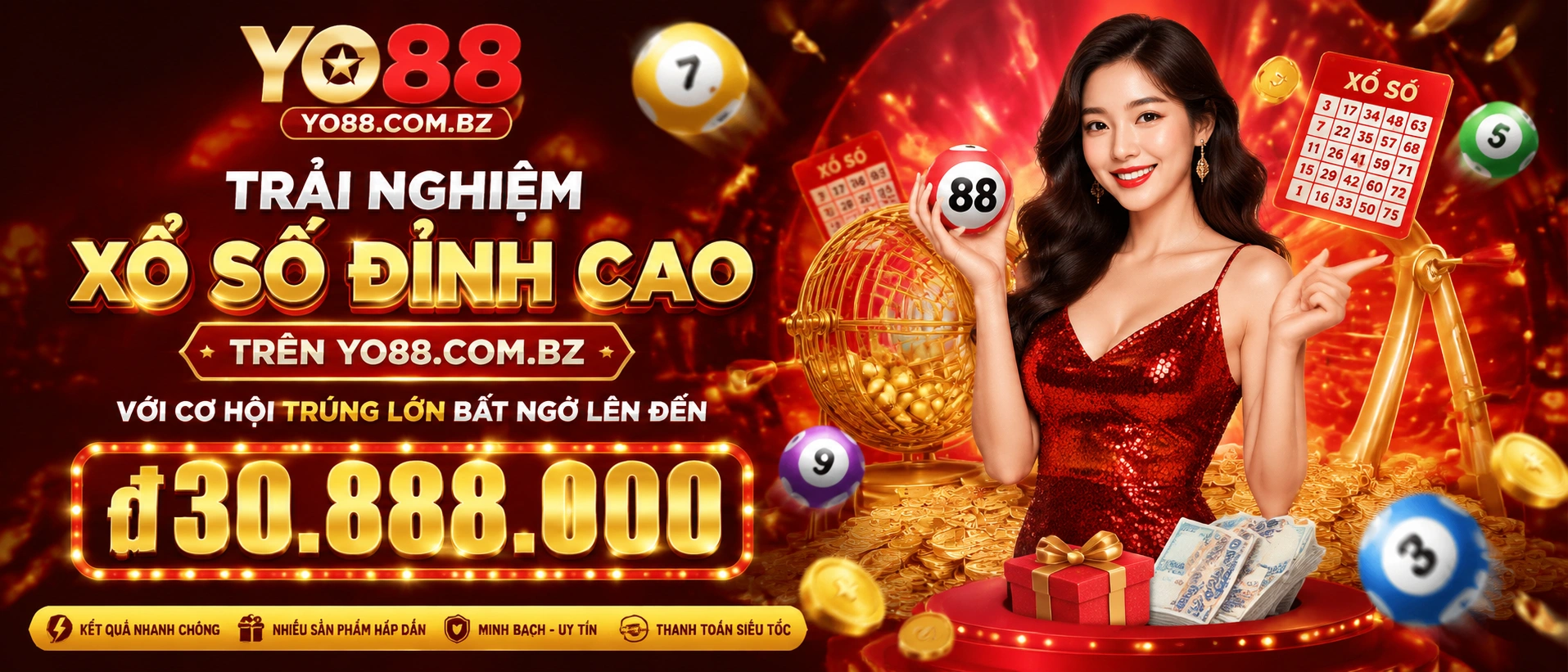 YO88 Xổ Số - mục kết quả và dữ liệu theo khu vực